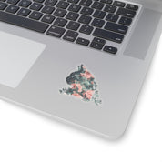 Floral Cat Sticker