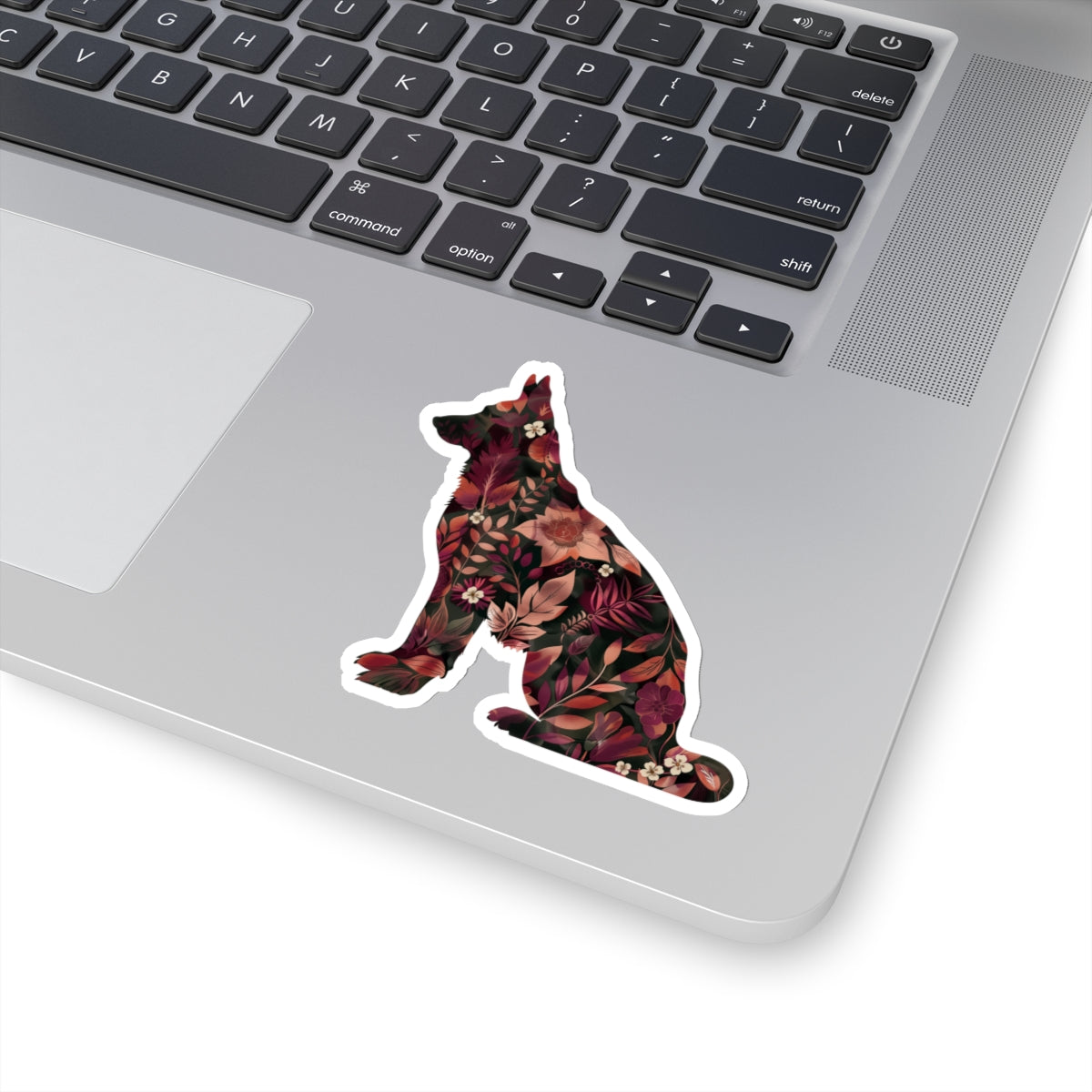 Floral Dog Sticker