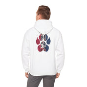 Unisex Red White and Blue Hoodie