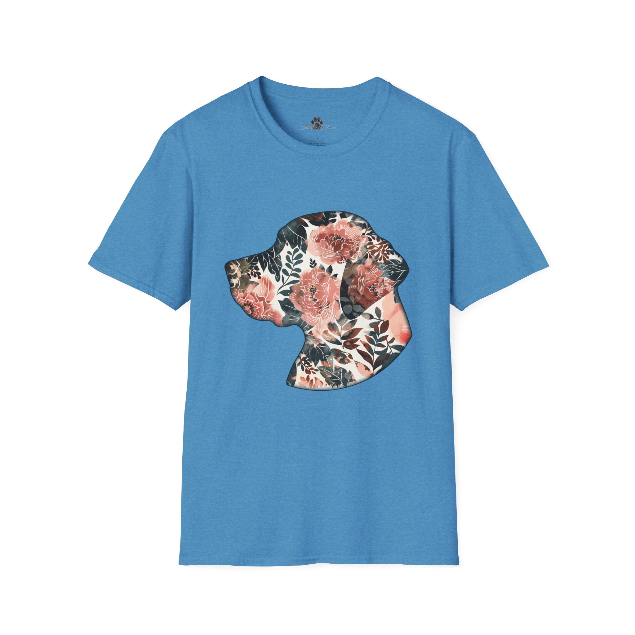 Unisex Floral Dog Tee