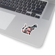 Floral Cat Sticker