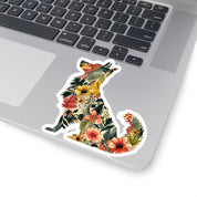 Floral Dog Sticker