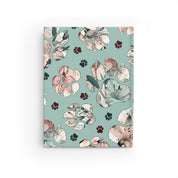 Floral Paw Blank Journal