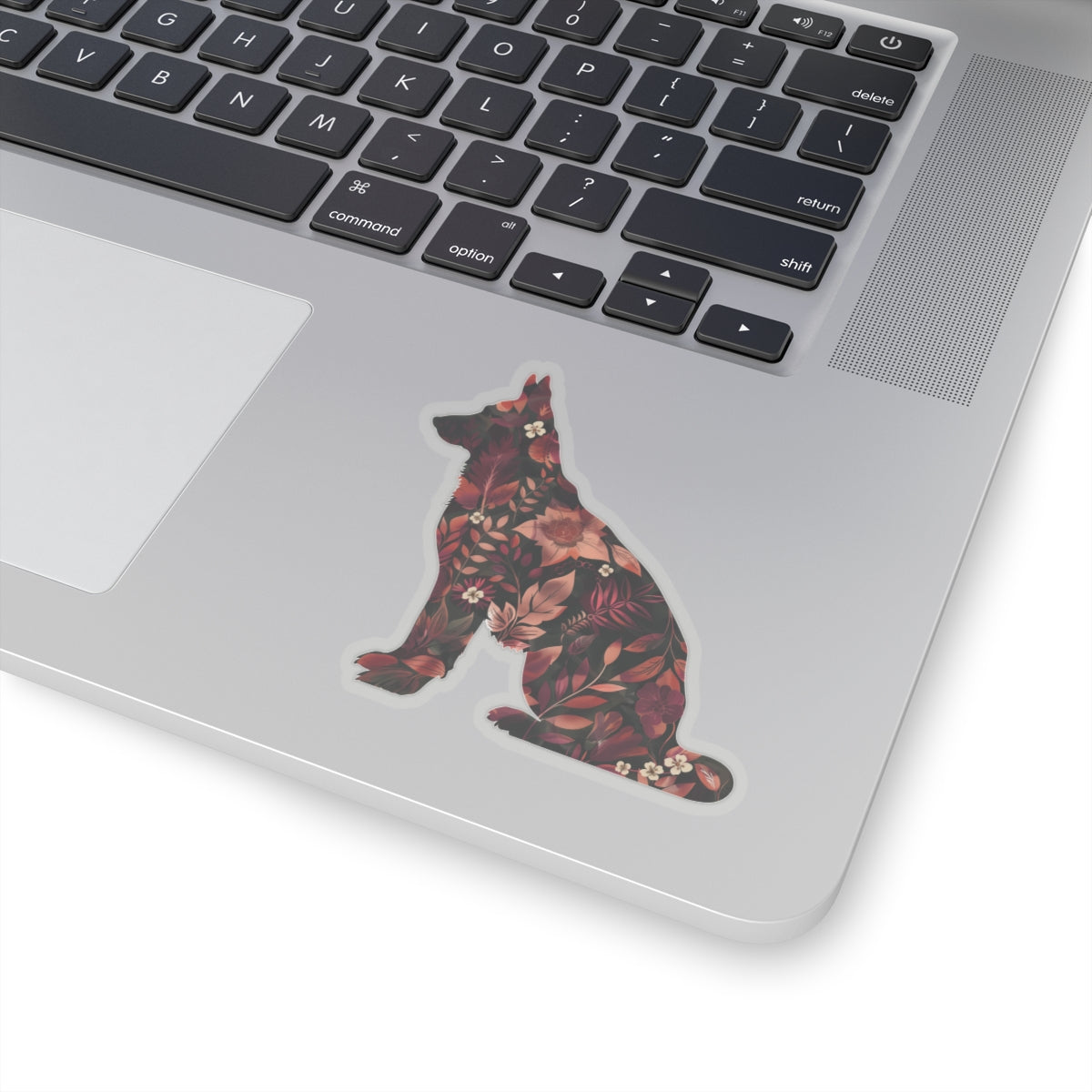 Floral Dog Sticker