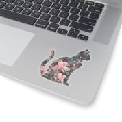 Floral Cat Sticker