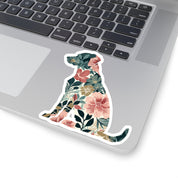 Floral Dog Sticker