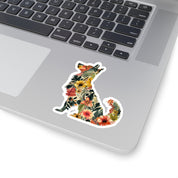 Floral Dog Sticker