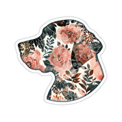 Floral Dog Sticker