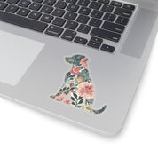 Floral Dog Sticker