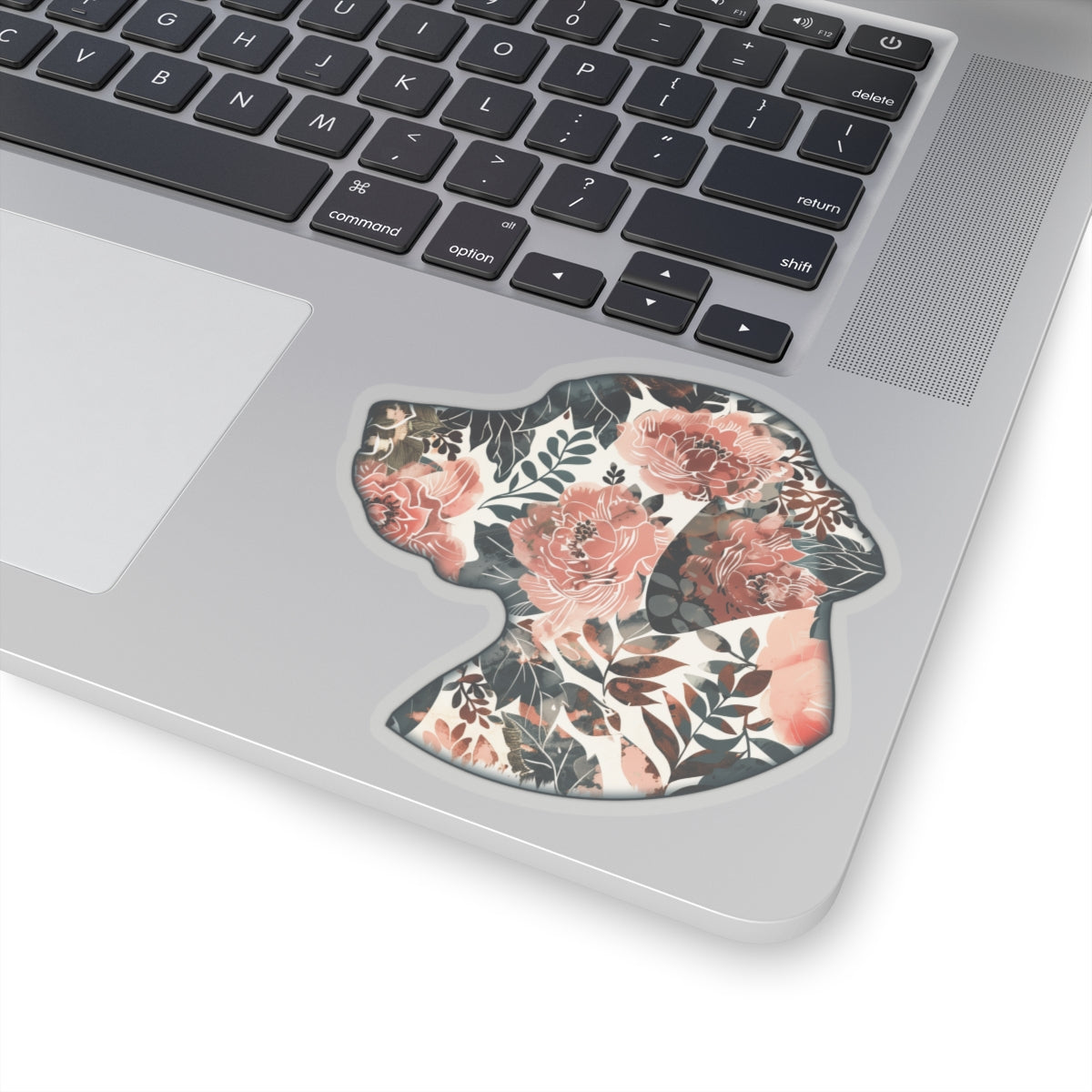 Floral Dog Sticker