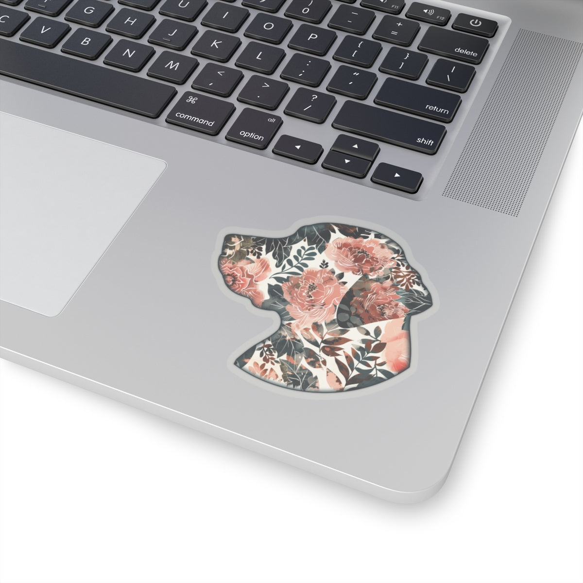 Floral Dog Sticker