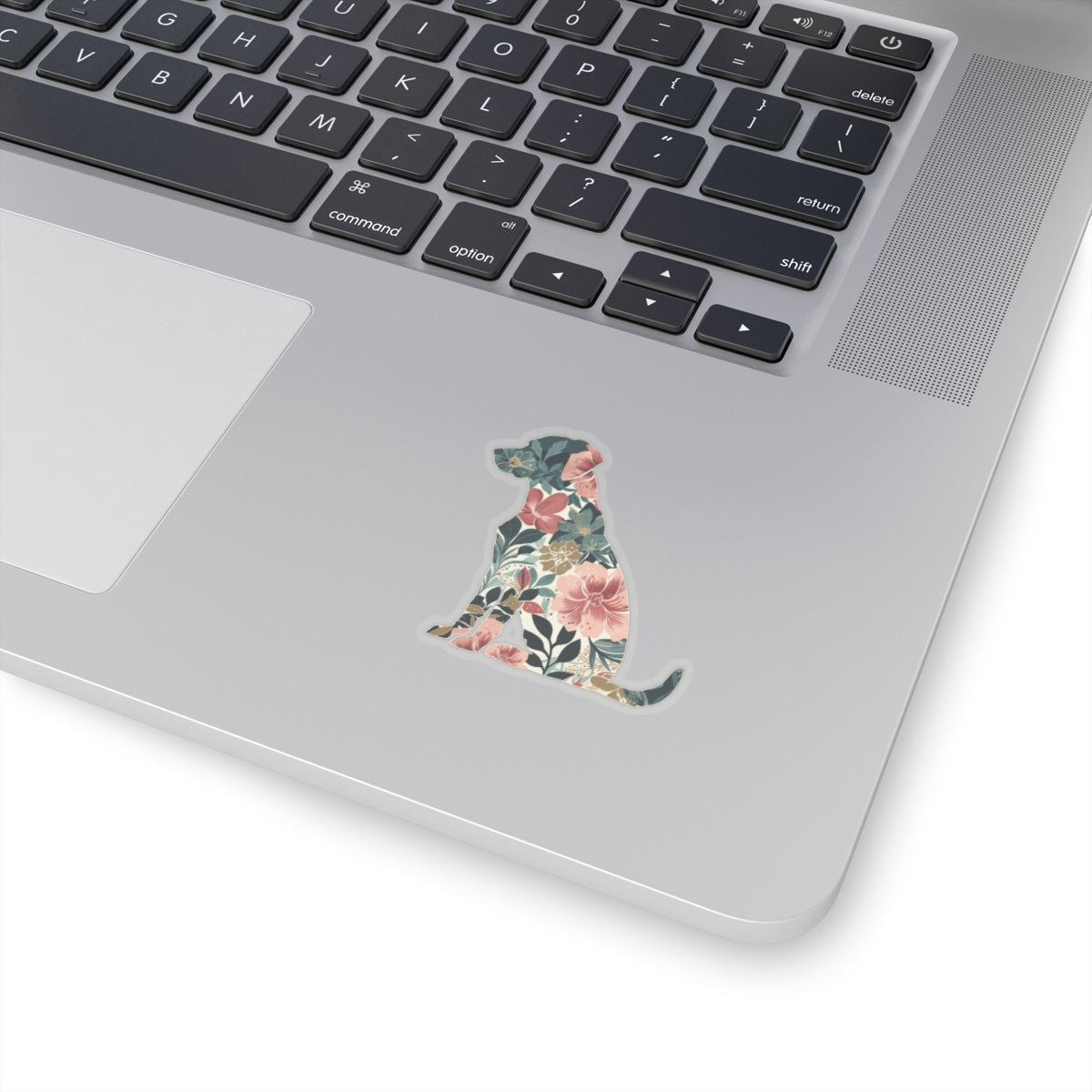 Floral Dog Sticker